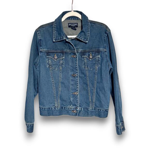 Steve & Barry's Jackets & Blazers - Steve and Barrys Vintage Women's Denim Jacket Blue Jean - Size XL